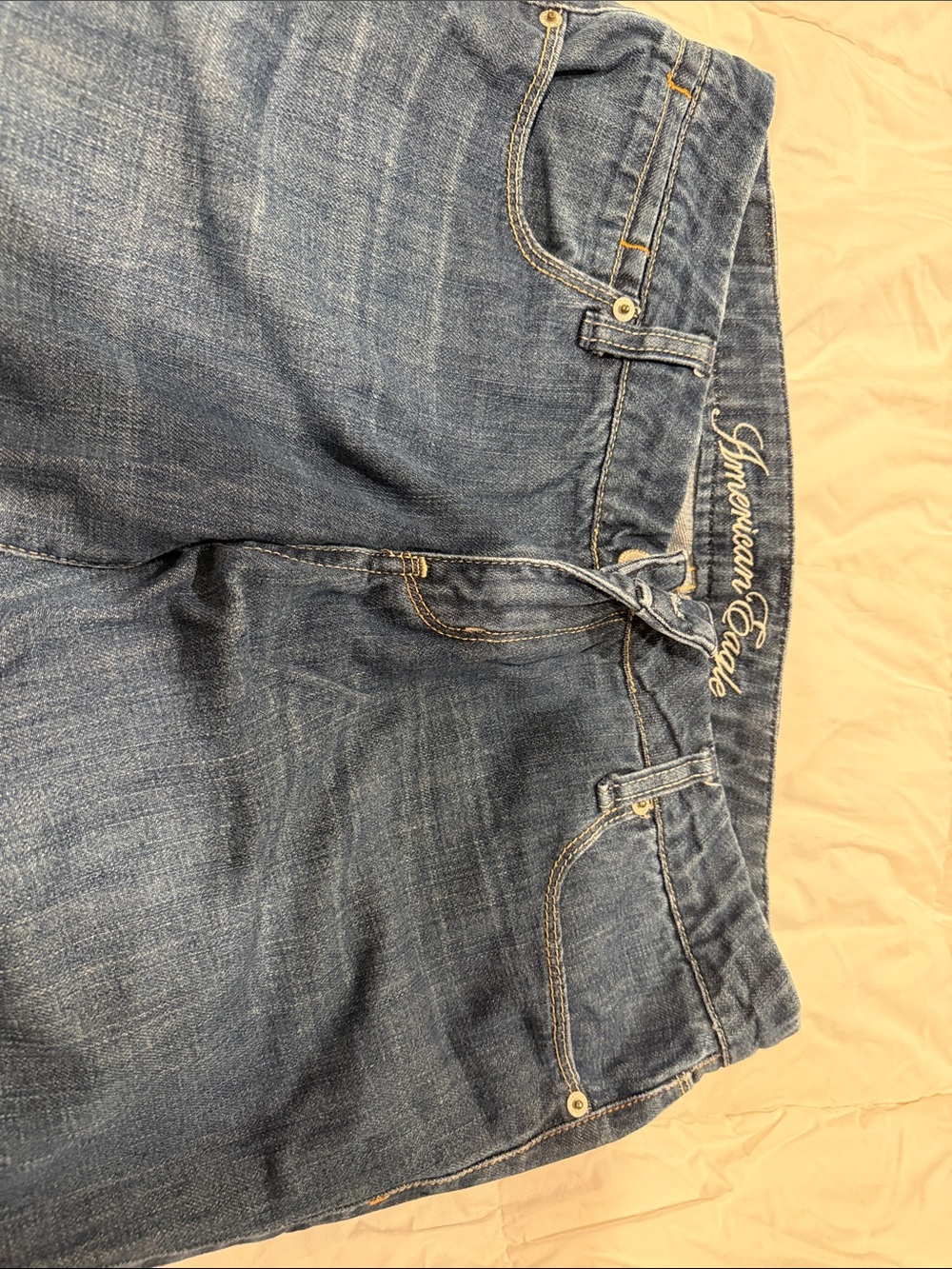 American Eagle Outfitters flare Leg Medium Blue Jeans